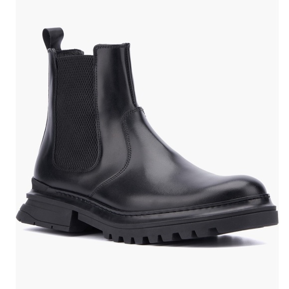 Aquatalia Mens Enrico Black Boots
